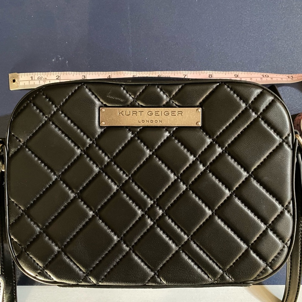 KURT GEIGER Brixton Quilted Camera Bag Purse